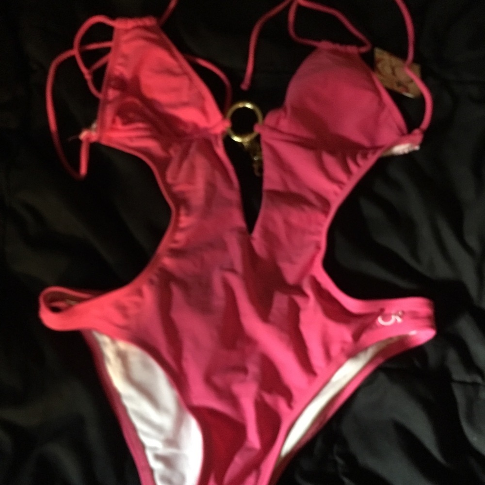 NWT Pink monokini